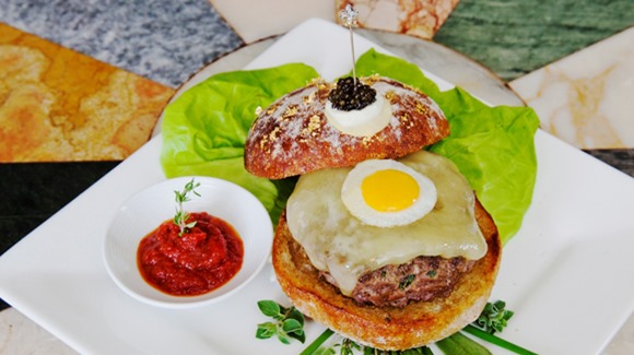 777 Burger world's most expensive burgers