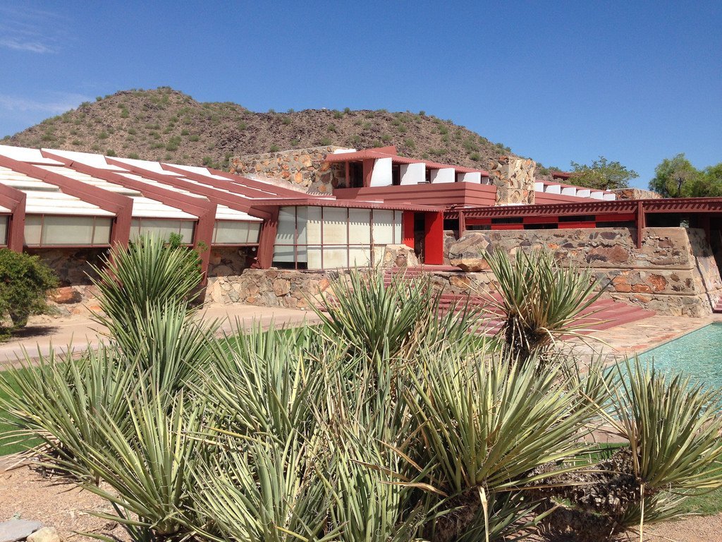 Frank Lloyd Wright's Taliesin West, Scottsdale, AZ