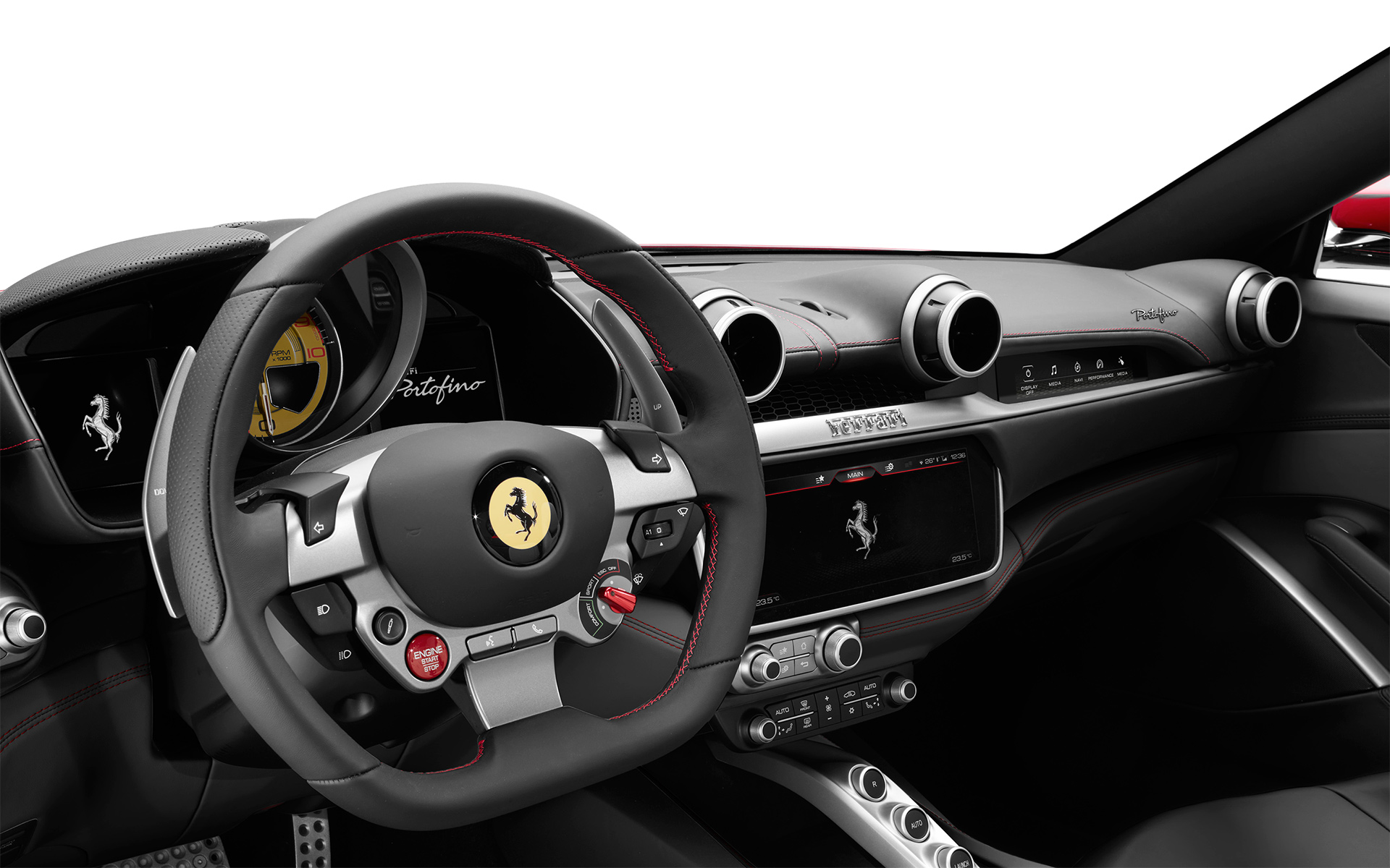 A Look Inside the Ferrari Portofino